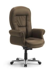 Doge Lux high executive, Executive office armchair, upholstered in leather