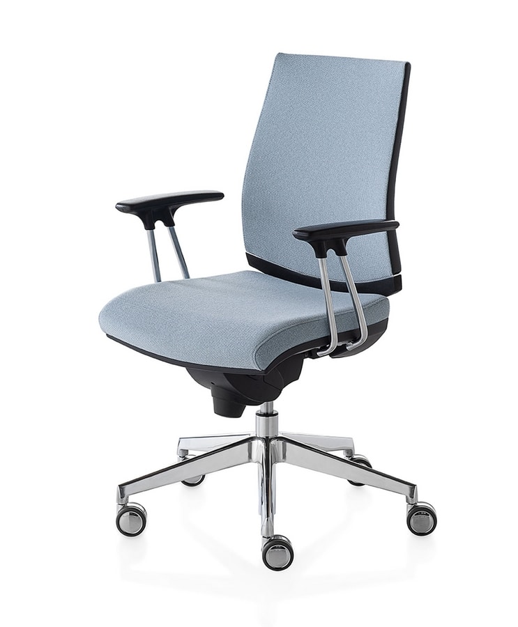 Kontat, High back armchair, for modern office