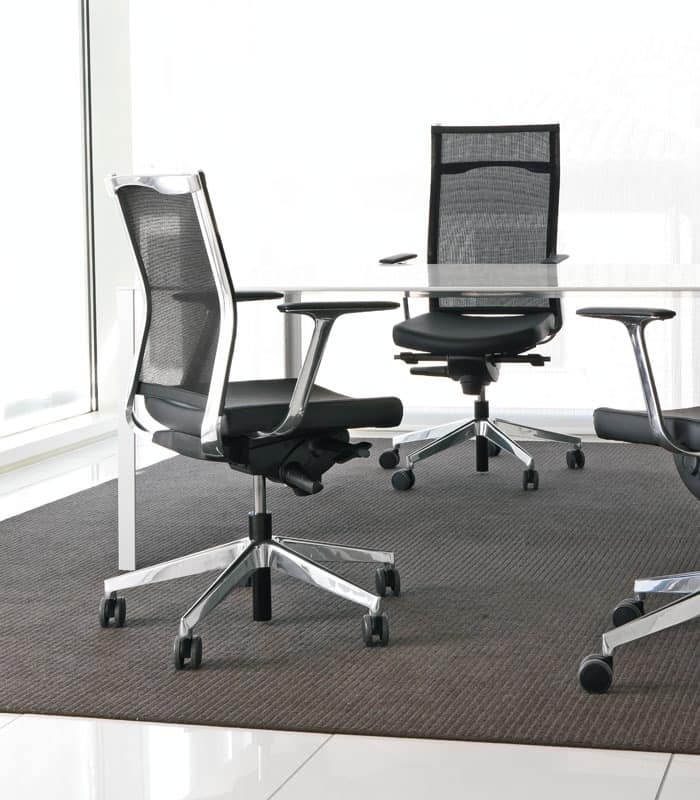Kosmo mesh, High-backed chair, for Professional Studies