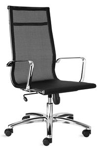 Luxor-R tall, Office chair, with high mesh backrest