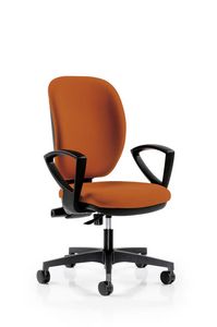 Sand 120, Task chair for office with fixed armrests