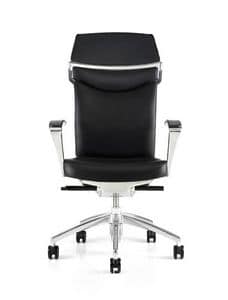 Uniqa presidential, Presidential office chair, with padded headrest