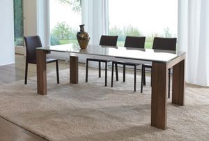 ALIANTE, Extendable table with automatic mechanism