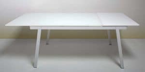 ORION, Extendable table, ideal for the kitchen and living room