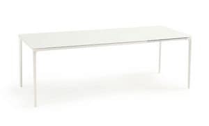 Slim 8 Extensible, Table with extension, various finishes, for sitting