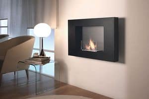 Style, Bio stove metal to hang on the wall, bio stove for modern living rooms