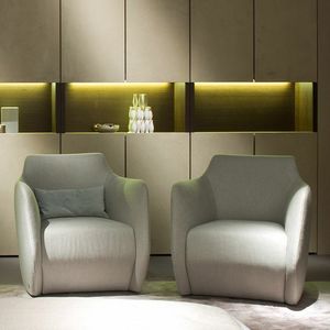 Vendome armchair, Fireproof armchair for contract use
