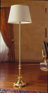 Charl�ne FL-01 G, Floor lamp in cast brass and bronze
