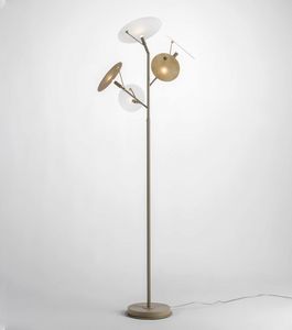 DP 672/5P, Floor lamp with Murano glass diffusers
