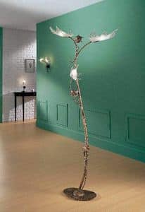 Elite floor lamp, Classic floor lamp in hand-forged metal