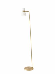 Fifty, Floor lamp with white opal glass diffuser