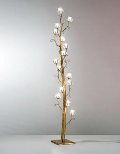 Flora Mp277-185, Floor lamp with 17 lights in the shape of flowers
