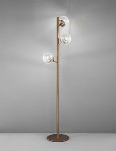 GLOBAL Art. 262.733.03 - 262.733.04, Floor lamp with 3 acrylic spheres