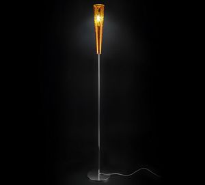 GOLD FIRE H 180, Orange leaf ground lamp