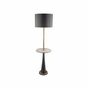 I-conic Art. BB_ICON01p, Brass stand floor lamp with marble table