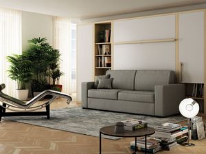 Haussmann, Space-saving solution with foldaway bed
