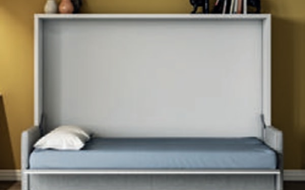 Marais horizontal, Cabinet with horizontal foldaway bed