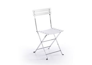 240, Folding chair, in metal and leather