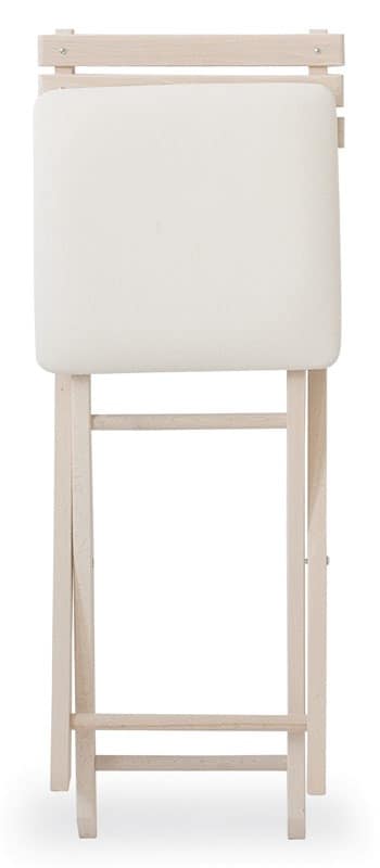Ale Imb, Folding chair in beech, for events and parties