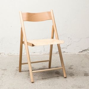 Chair 184, Outlet folding chair, made of wood