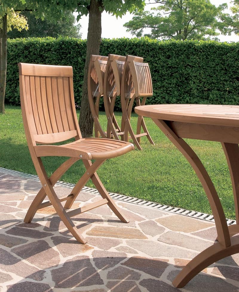 Wooden Folding Chair For Outdoor Use Idfdesign