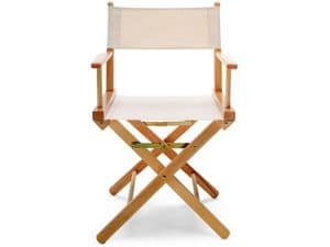 Regista P, Folding director's chair, for indoor and outdoor