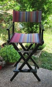 Regista P High, Director's chair with summer colors
