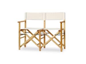 Regista Twin, Folding chairs with light structure for restaurants