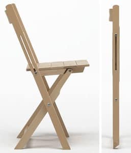 Trip, Lightweight chair, foldable, space saving