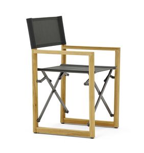 Victor director chair teak, Director chair in teak, foldable and space-saving
