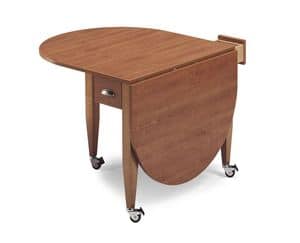 Fly, Folding table in beech wood