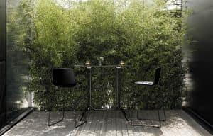 Poule Rectangular high, Rectangular high design table, for outdoor bar