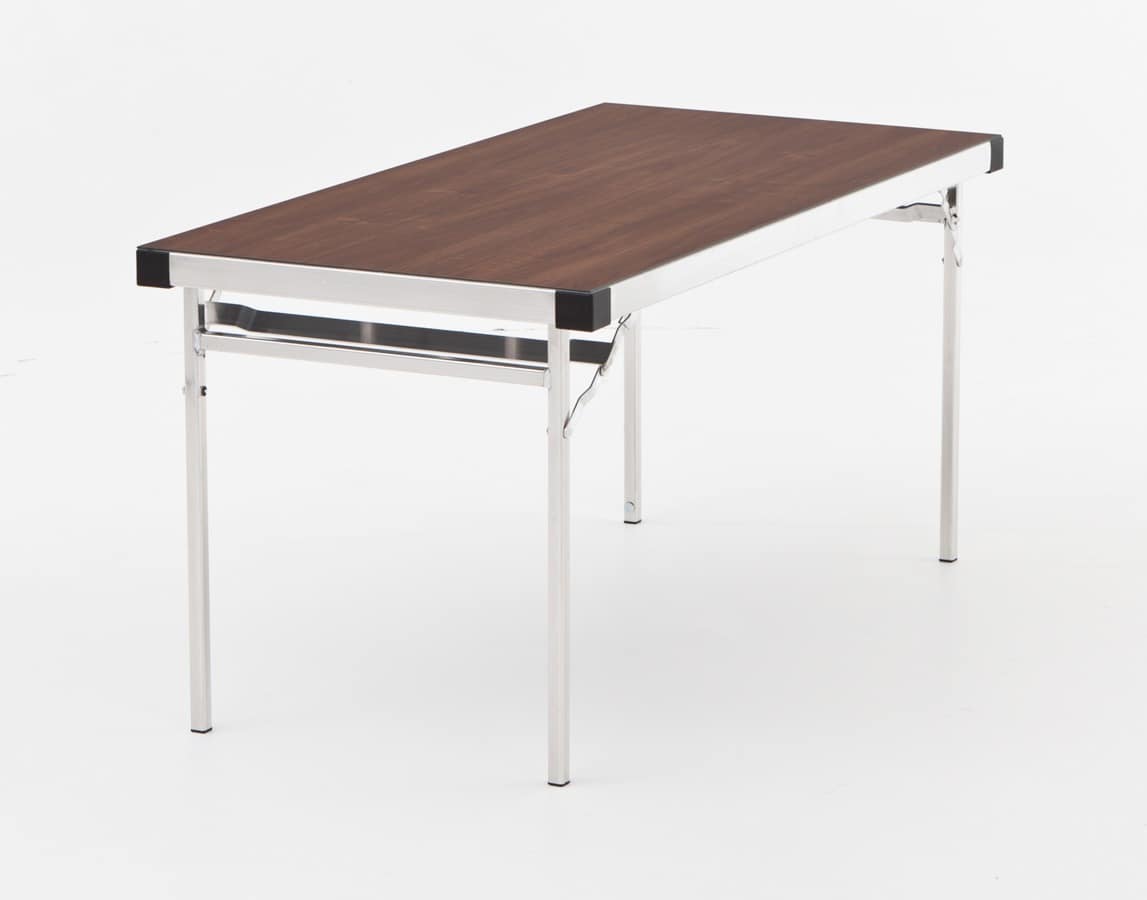 Slimlite BSL1875, Folding table, in aluminum, modular, for external