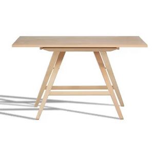 Table Enea L 80x130, Indoor wooden folding table