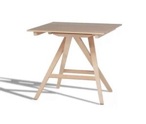 Table Enea S 80x80, Square table, with folding structure