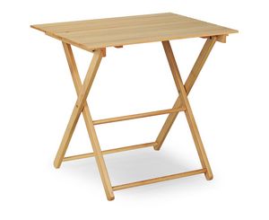 Table PX 60x80, Folding table in beech wood
