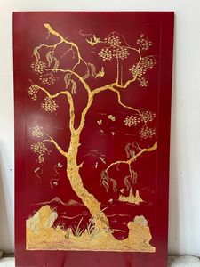 TRADITIONAL CHINESE STYLE PANELS ART.BS 0057, Wooden panels in traditional Chinese style