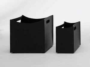 Busta G, Leather storage box, for residential and hotel use