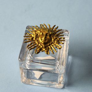 Re Sole Art. LBS_86, Glass box, with brass knob