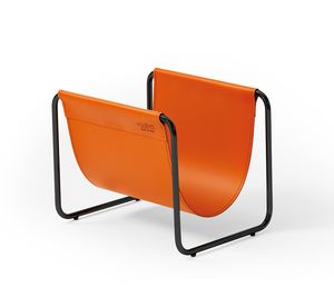 Ugo, Magazine metal and leather, for salons and offices