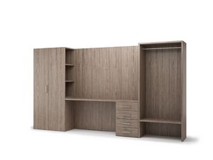 Art. 31042 Business wall composition, Composition for business hotel room or smart working