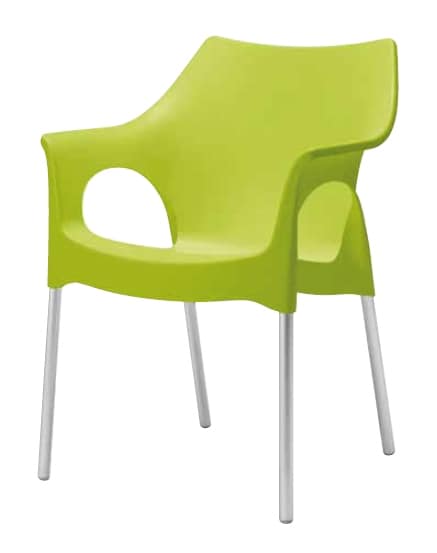 Olga, Chair for gardens and outdoor bars