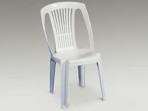 Stella, Plastic chair for outdoor use