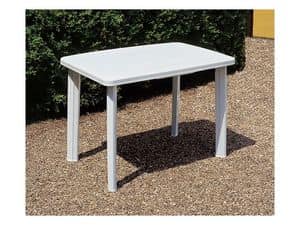 Faretto, Table for gardens, made of durable plastic