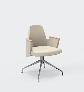 AMADEUS, Visitor chair with 4 spokes