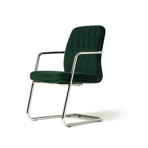 Artu visitor, Visitor chair for modern office, with sled base