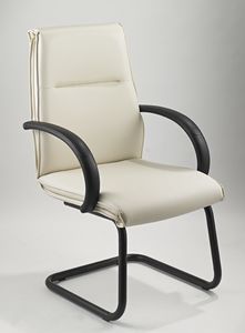 Croma V 584, Chair for office visitors, with comfortable padding