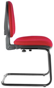 Ergovar cantilever, Stuffed chair for office, without castors