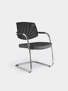 EURA visitor, Office chair with sled base