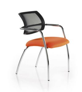 Horizon 560R, Office visitor chair with mesh back